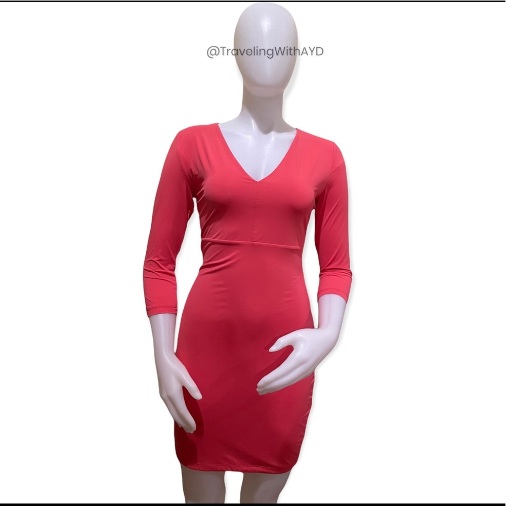 Pink Bareback Pencil skirt